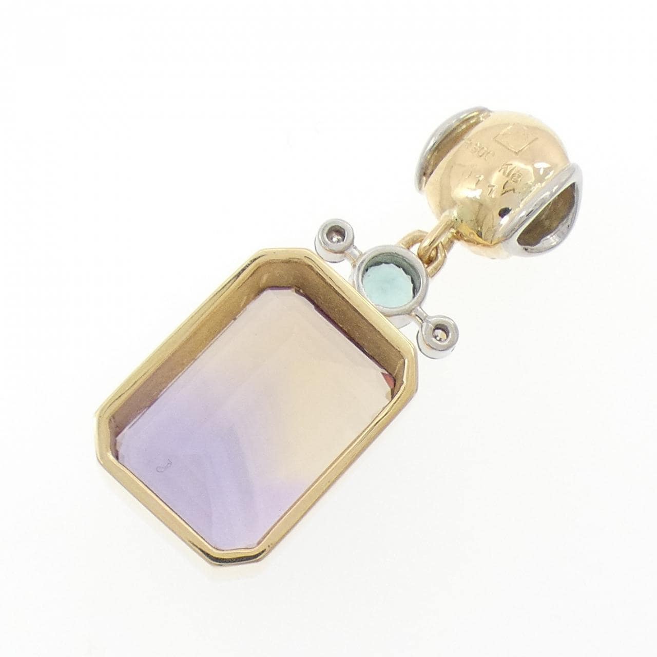 ヒサ ケンジ カラーストーン ペンダント