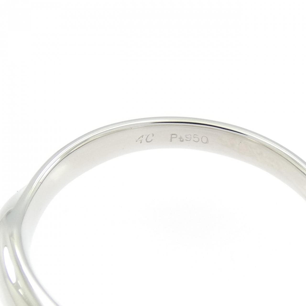 4゜C PT950 リング