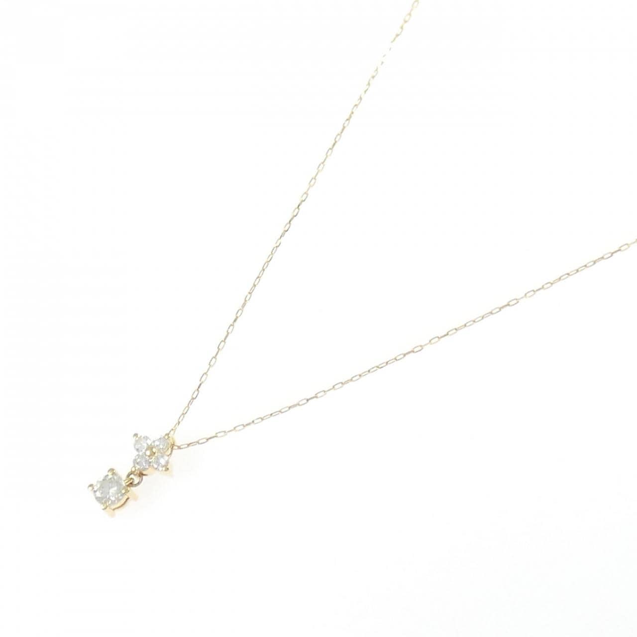 K18YG ダイヤモンド ネックレス