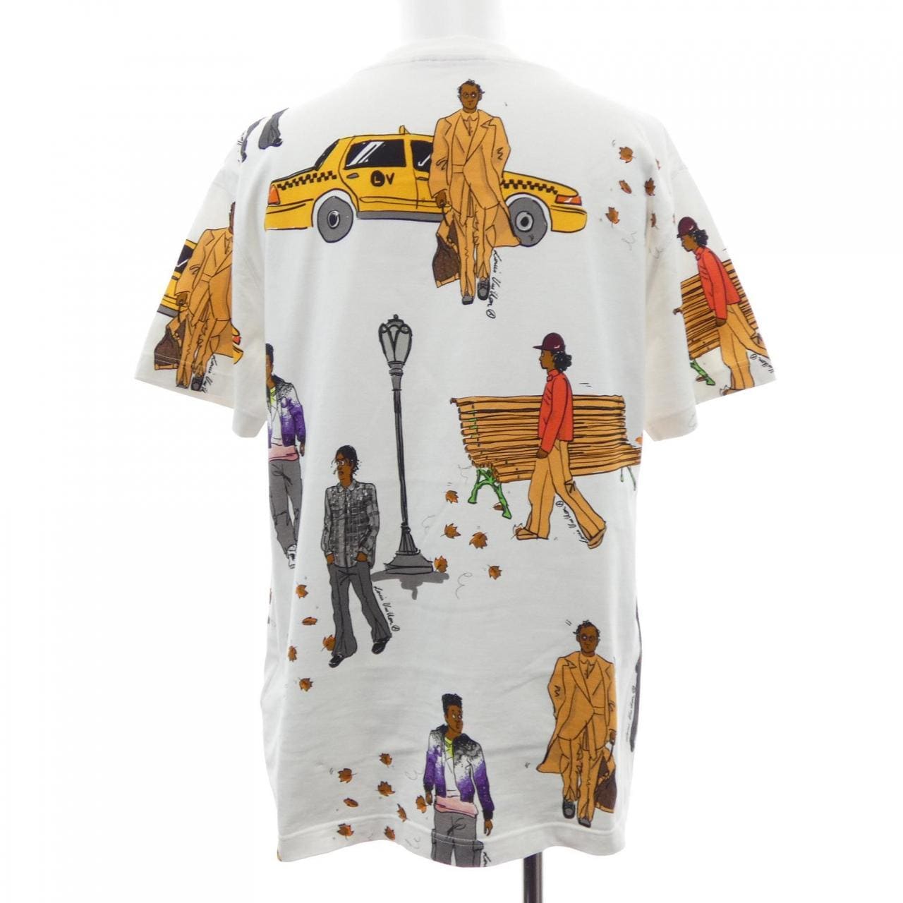 ルイヴィトン LOUIS VUITTON ニューウォーカーズプリント HHY91WNPG Tシャツ