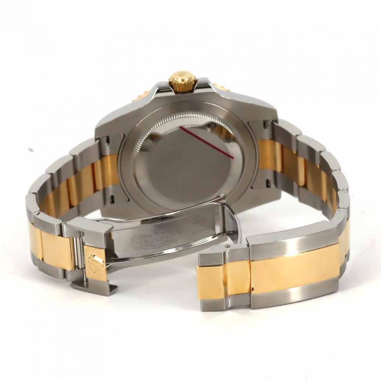 ROLEX GMT-Master II 116713LN Stainless Steel and Yellow Gold Automatic V-Serial
