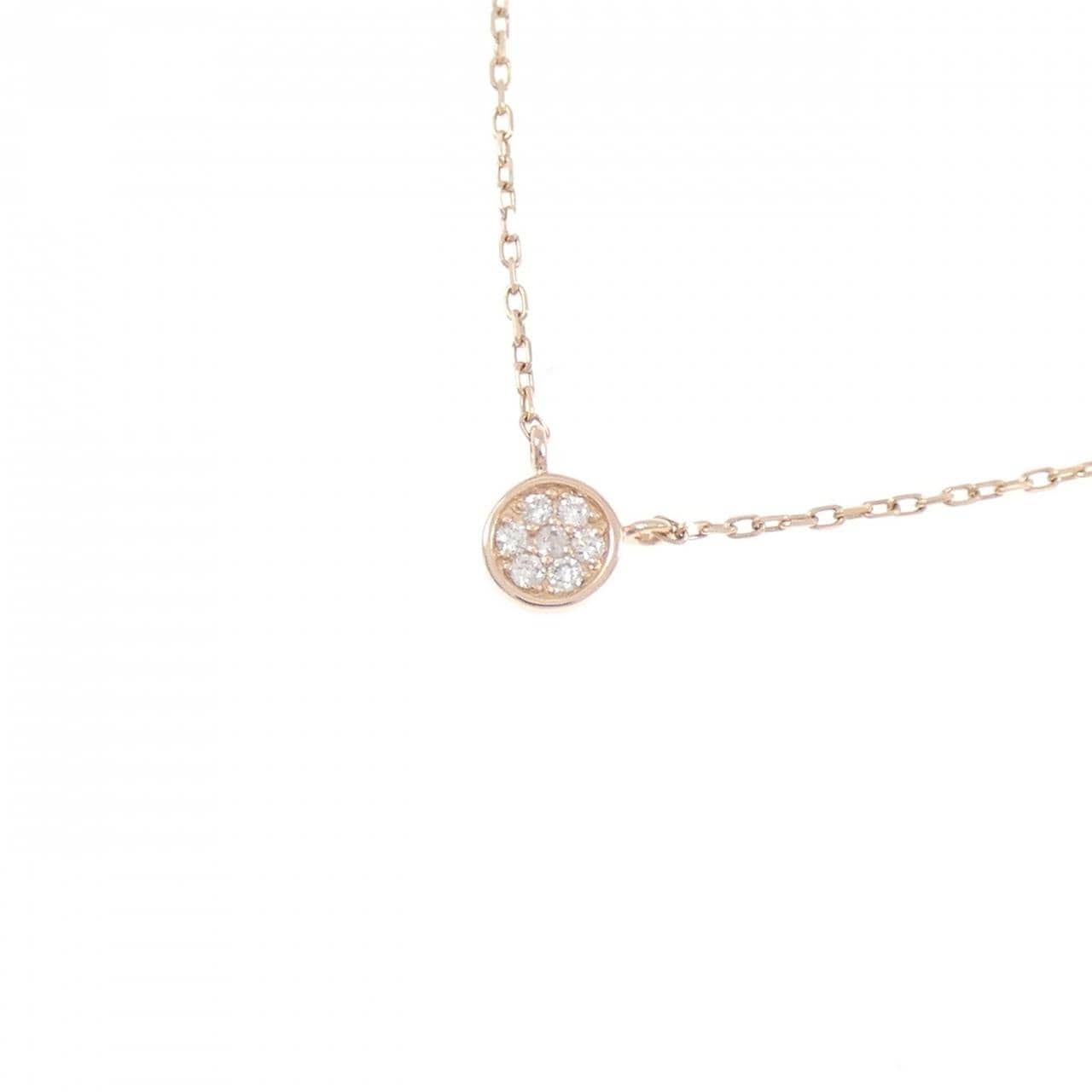 エテ ダイヤモンド ネックレス 0.02CT