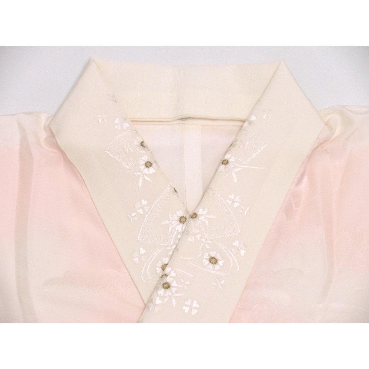 長襦袢　振袖　ボカシ染　広衿