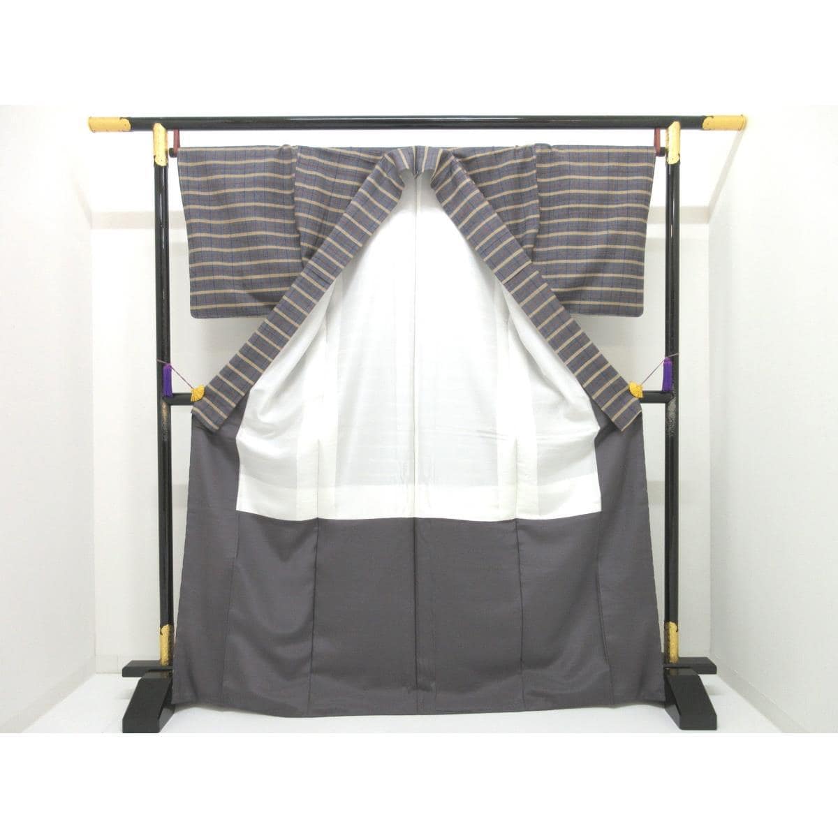 紬　端布付【郡上紬】