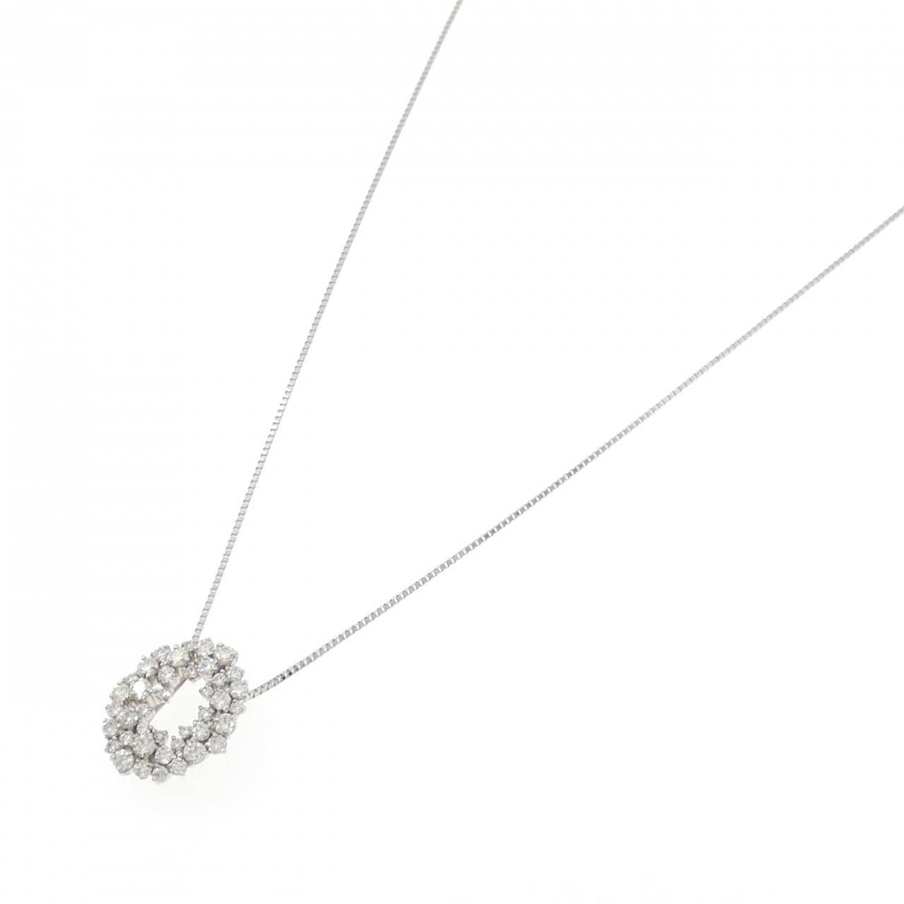 PT900/PT850 ダイヤモンド ネックレス 0.60CT