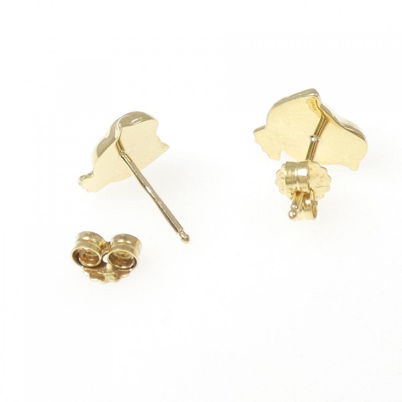 750YG バード ピアス