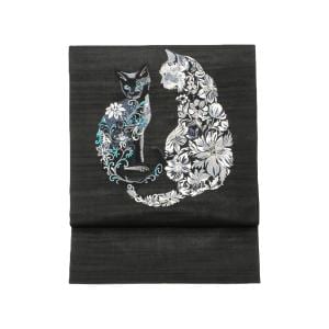 【新品】名古屋帯　刺繍加工