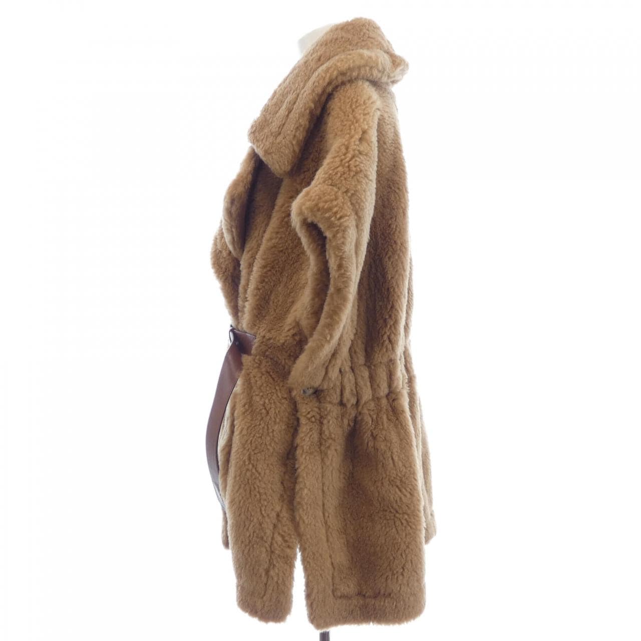 マックスマーラ Max Mara NEWABAVO テディベア ケープ