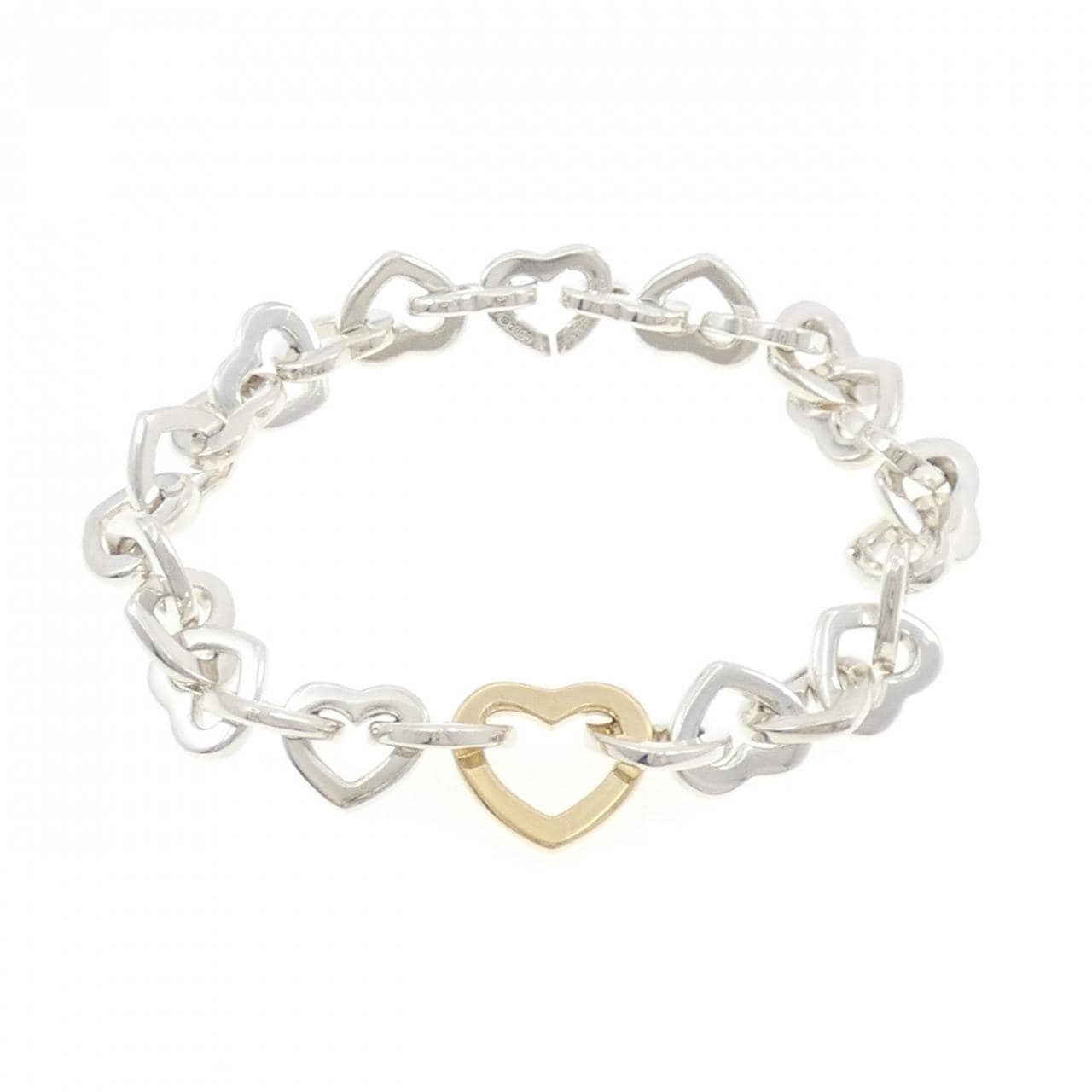 ティファニー ハートリンク ブレスレット