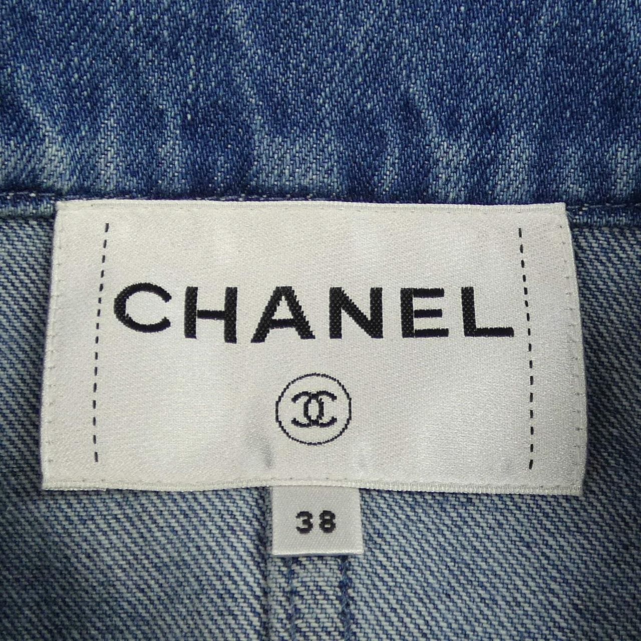 CHANEL P70204V61786 21P denim jacket