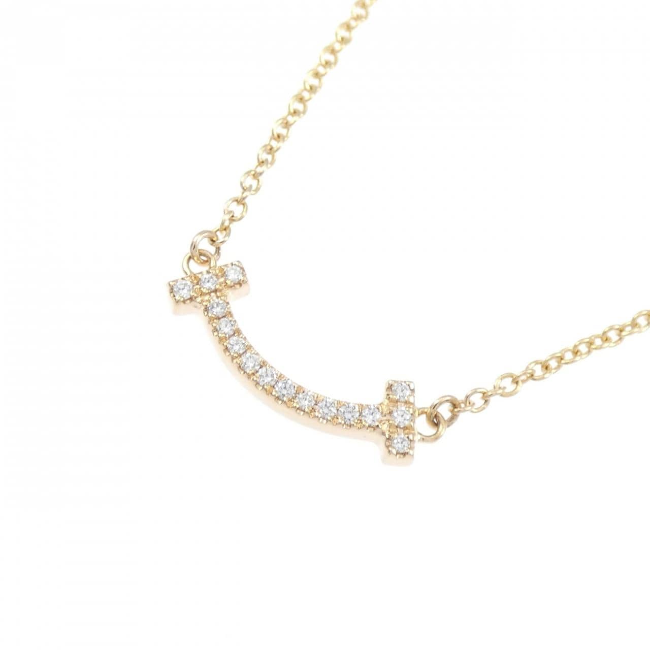 ティファニー Tスマイル ミニ ネックレス