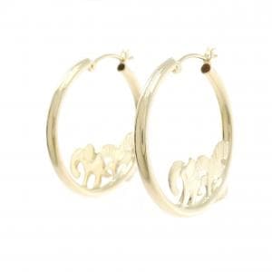 K18YG エレファント ピアス