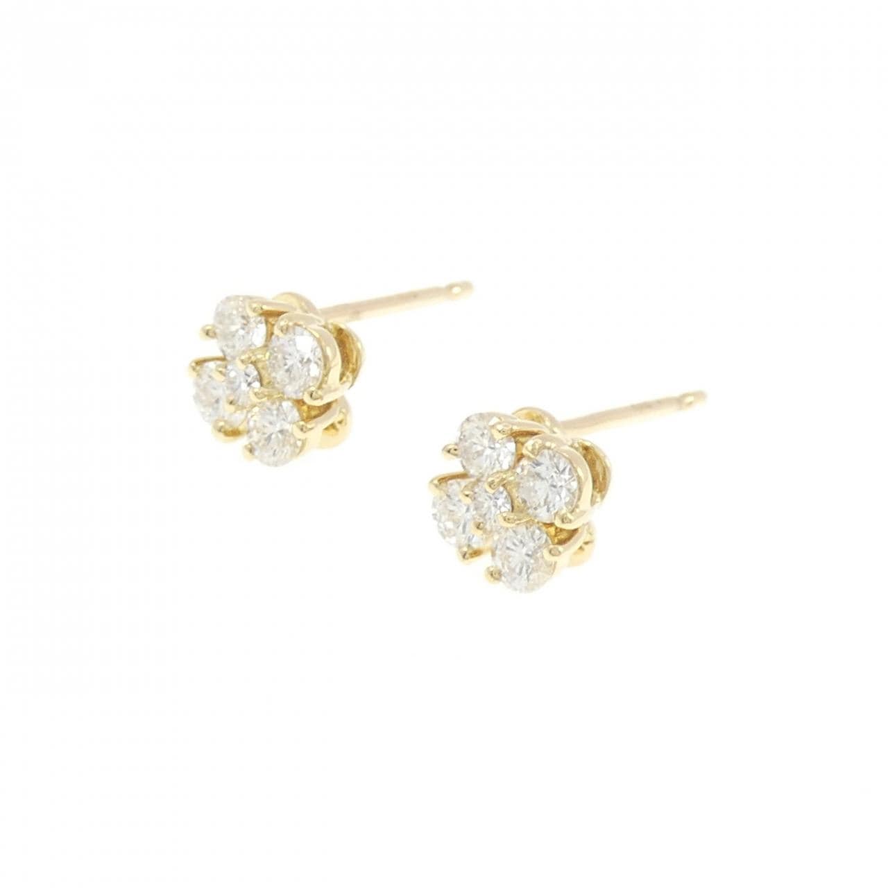 モニッケンダム ダイヤモンド ピアス 0.65CT