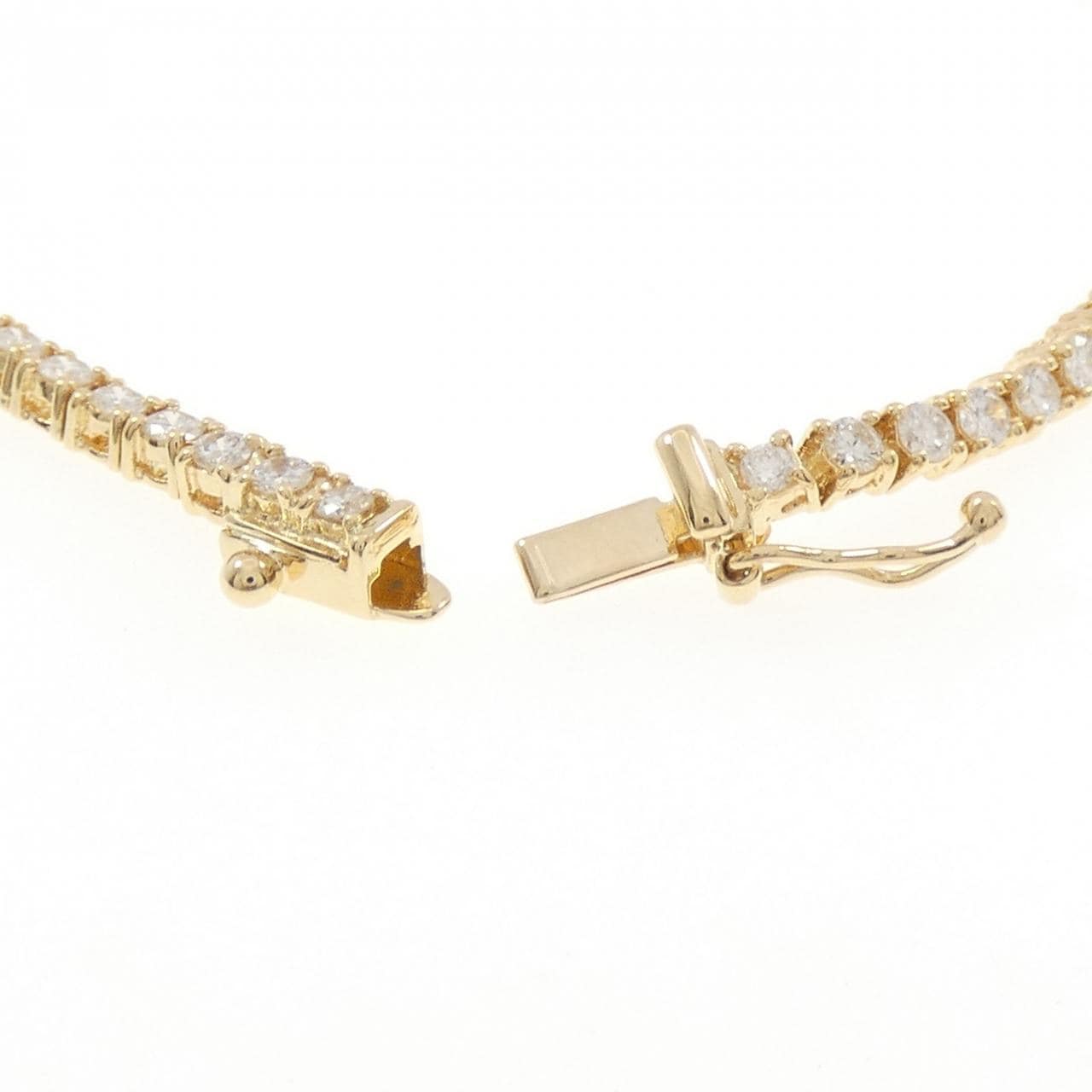K18YG ダイヤモンド ブレスレット 2.00CT