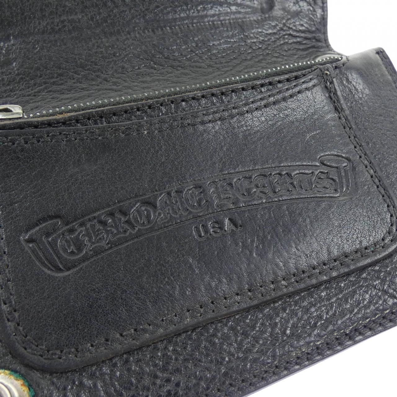 クロムハーツ CHROME HEARTS 1ZIP BLK 2246 304 0010 0200 WALLET