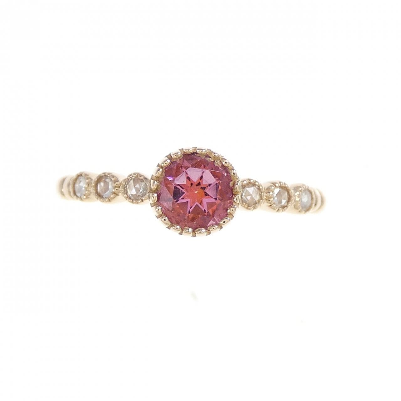 K18PG Topaz ring