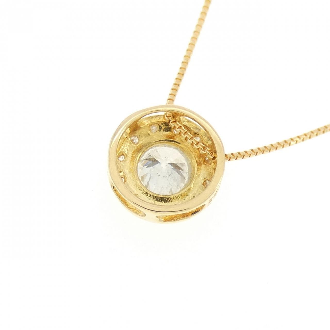 K18YG ダイヤモンド ネックレス 0.30CT