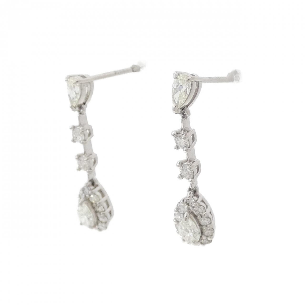 [新品] PT900鑽石耳環 0.60CT