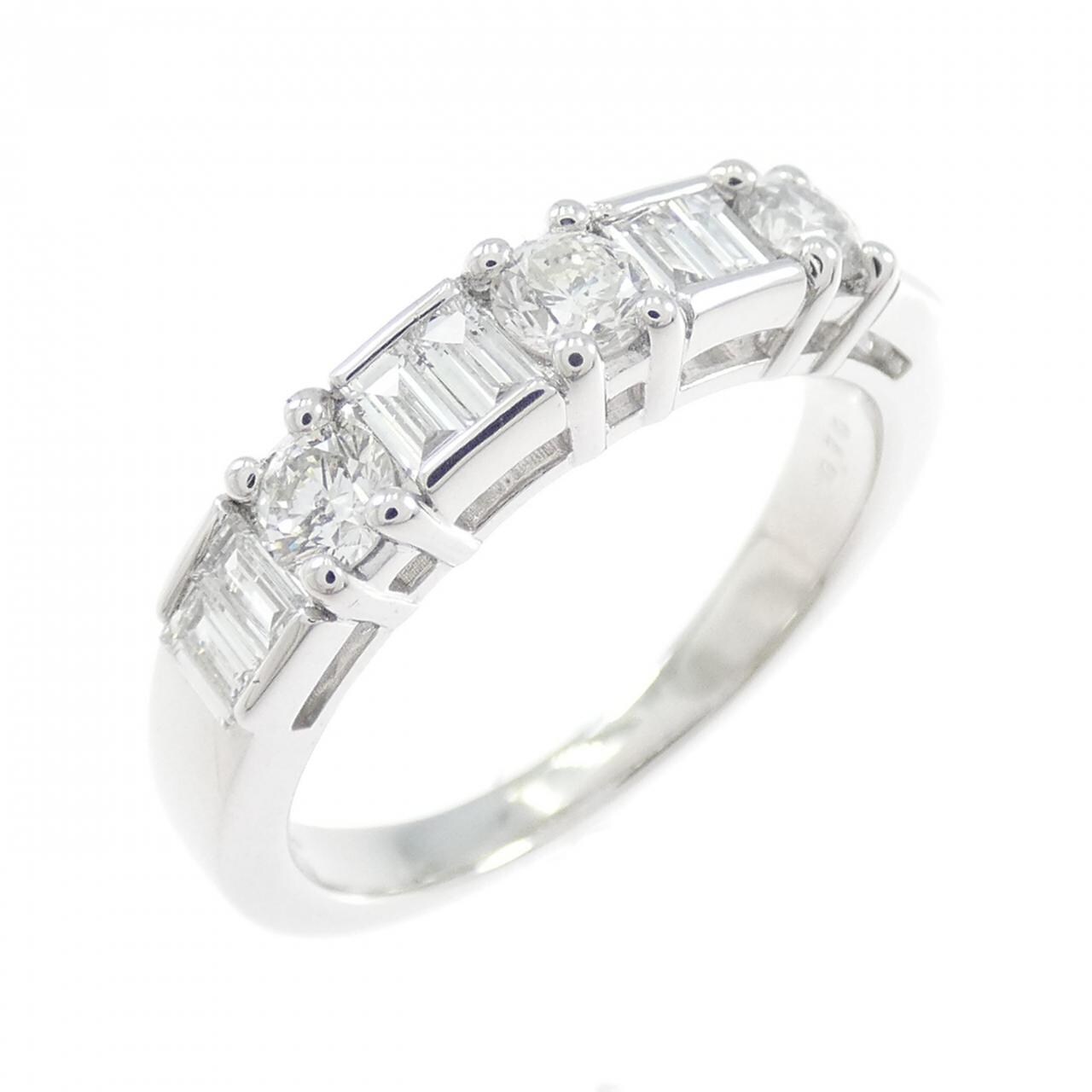 K18WG ダイヤモンド リング 0.70CT