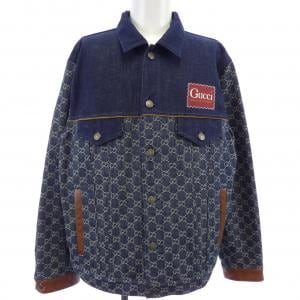 グッチ GUCCI ウォッシュド オーガニックデニム ジャケット 649110 XDBIP デニムジャケット