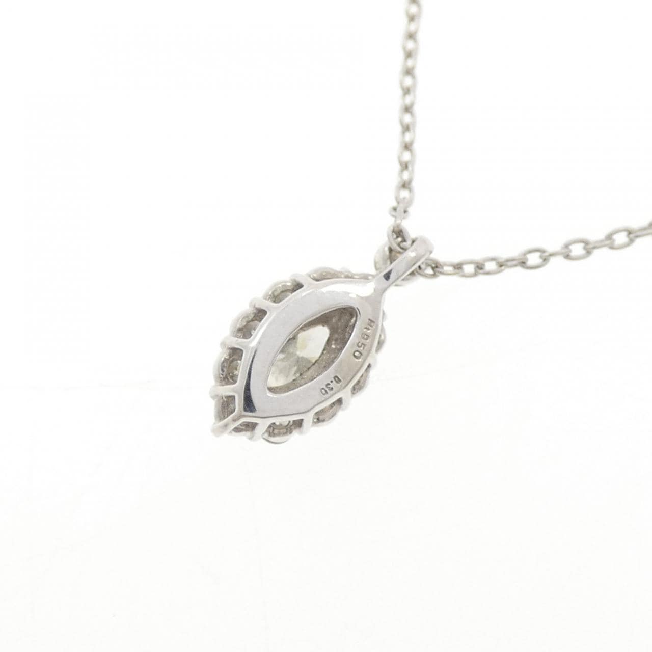 PT950/PT850 ダイヤモンド ネックレス 0.30CT
