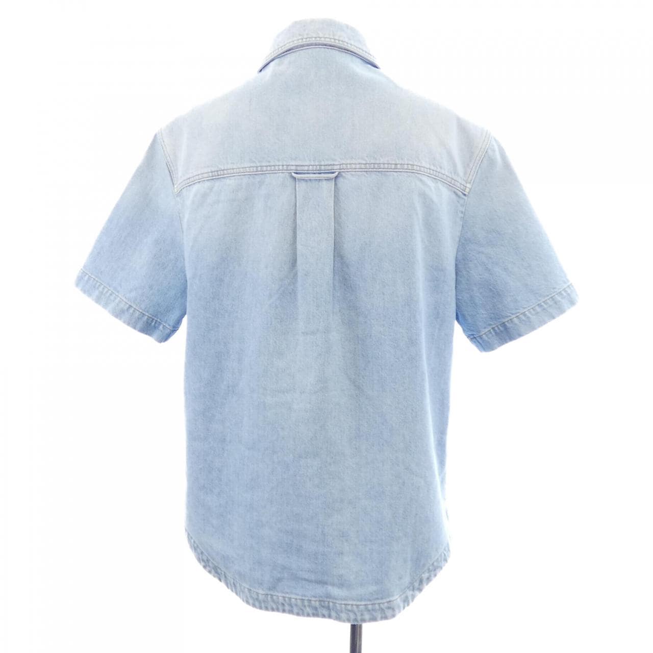 ルイヴィトン LOUIS VUITTON デニムショートスリーブシャツ HLS50WEU6 S／Sシャツ