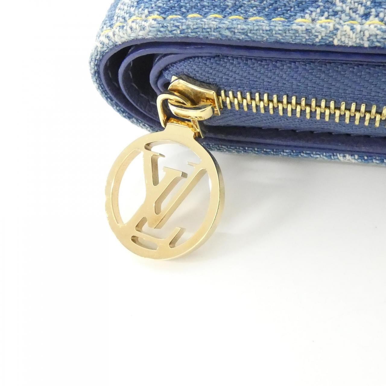 ルイヴィトン LVリミックス(モノグラム デニム) ポルトフォイユ ルー M83160 財布