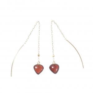 K10YG ガーネット ピアス