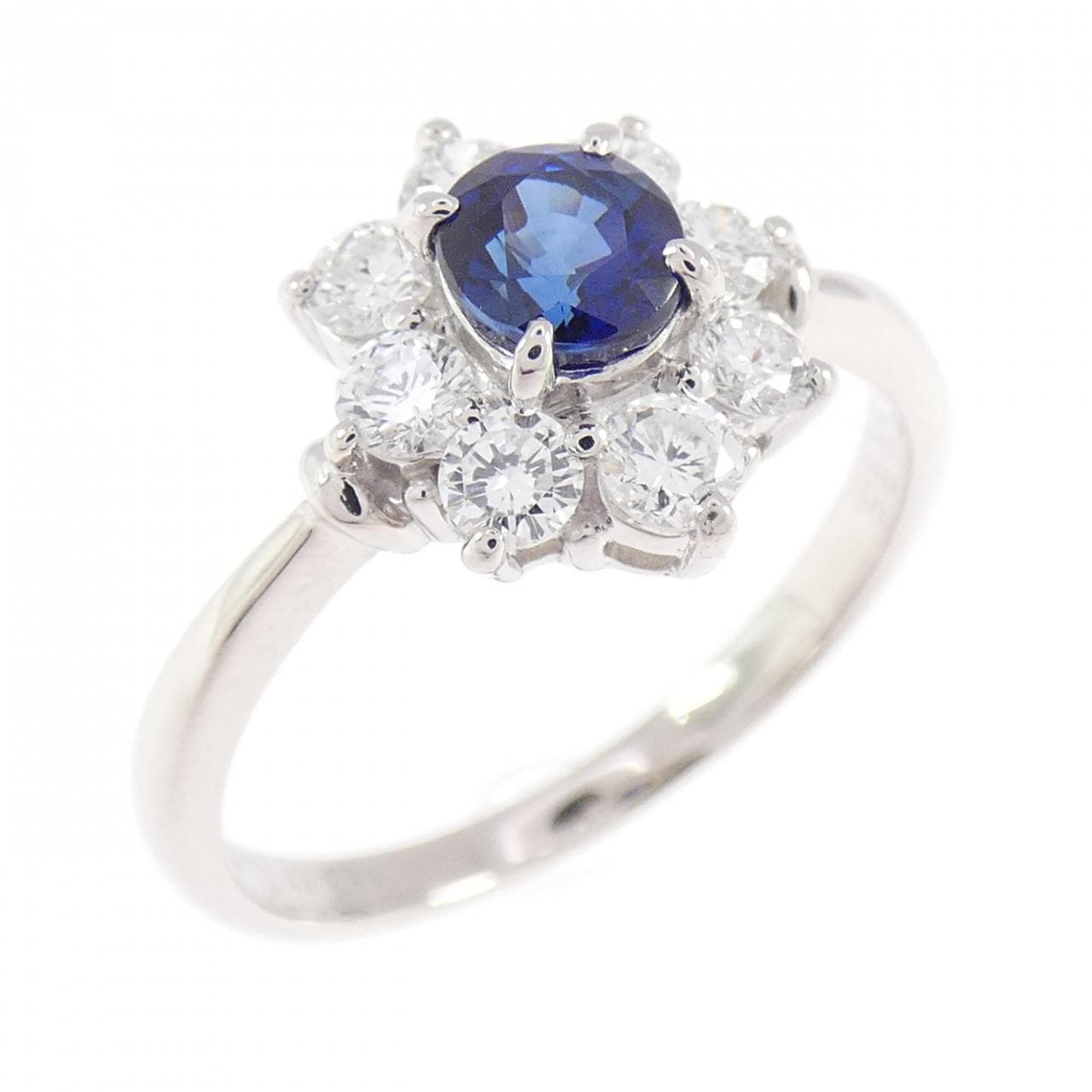 PT900 サファイヤ リング 0.65CT