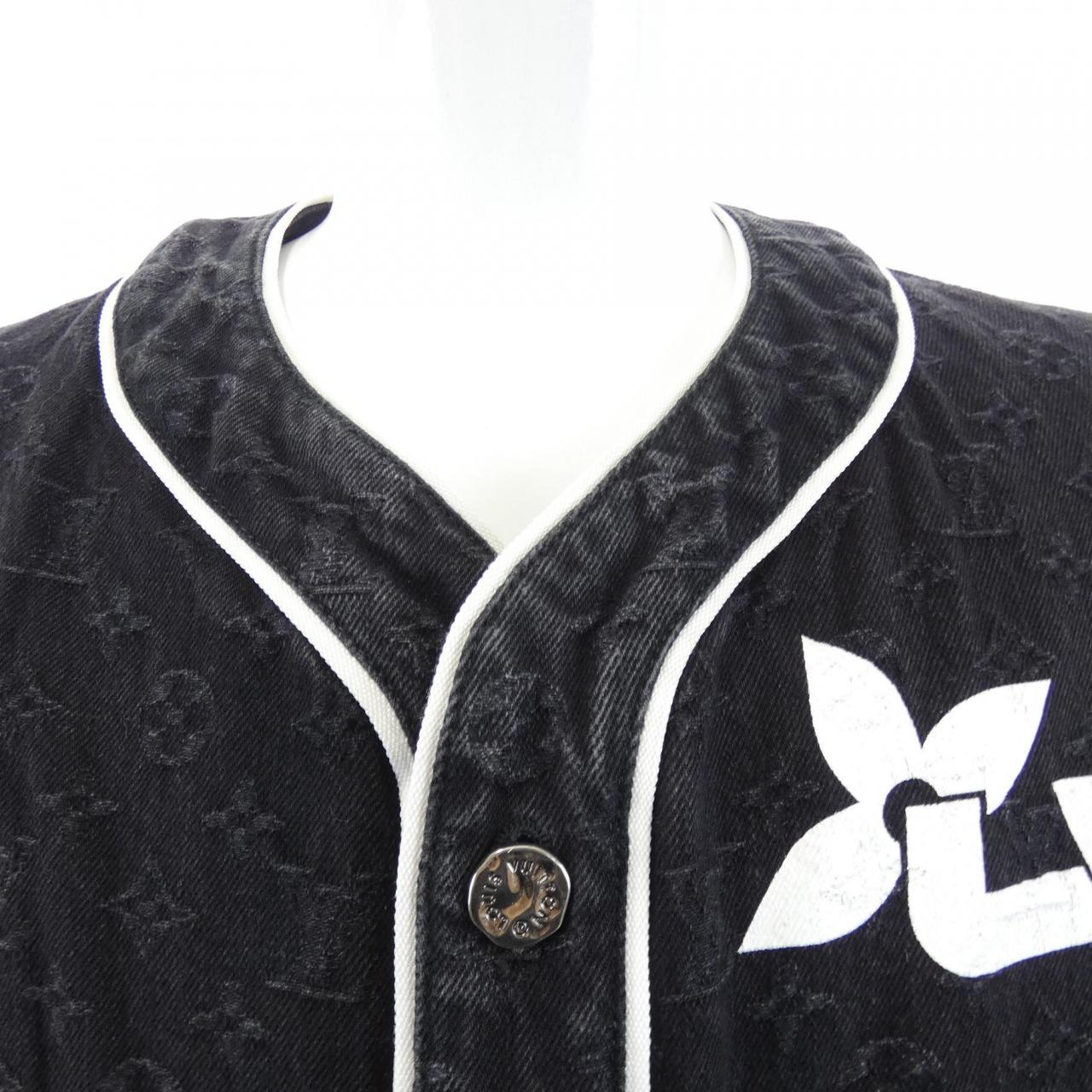 ルイヴィトン LOUIS VUITTON モノグラムショートスリーブデニムシャツ HPS12WUZD S/Sシャツ