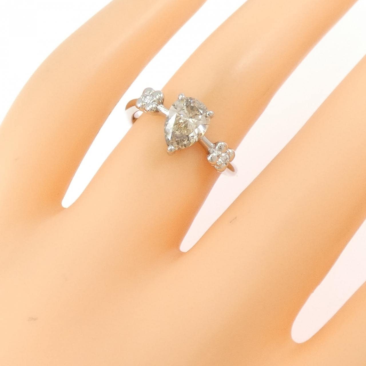 PT900 ダイヤモンド リング 1.02CT