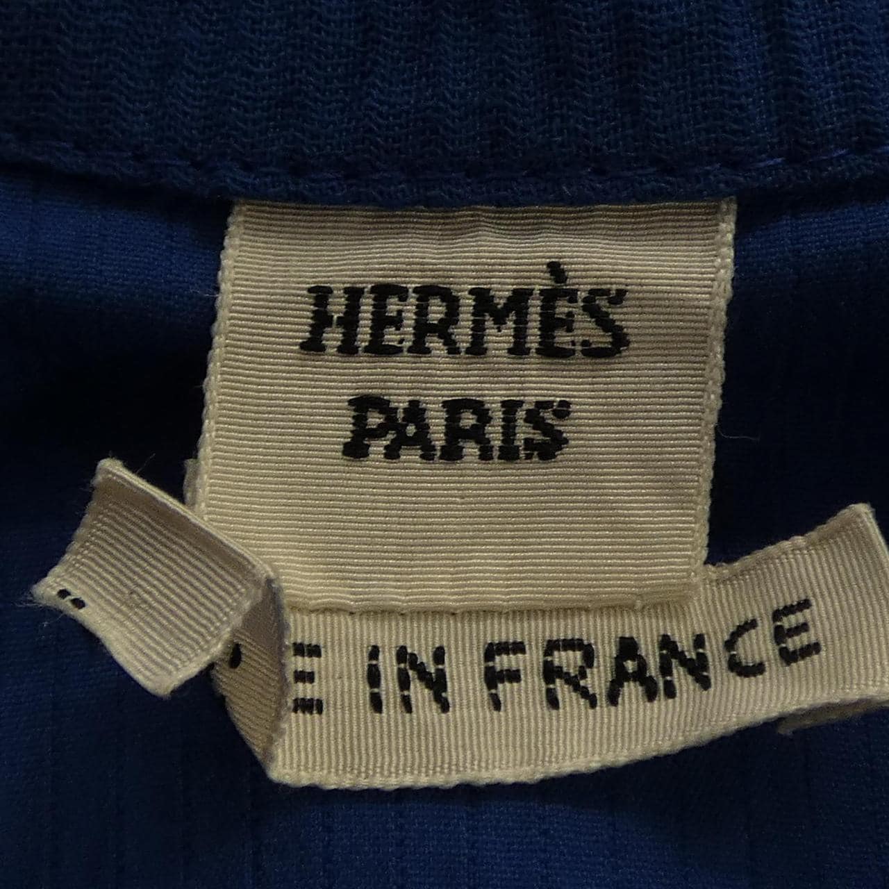 エルメス HERMES シェーヌダンクル CHAINE D'ANCRE シャツドレス 4E3528DO ワンピース