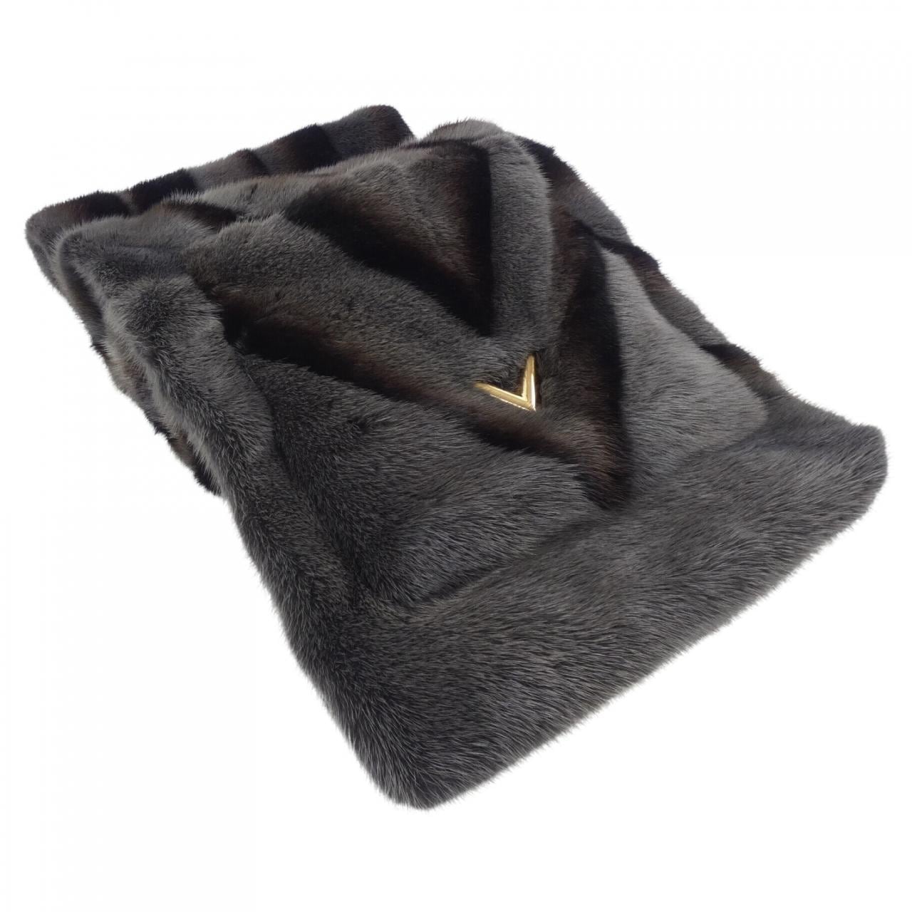 ルイヴィトン LOUIS VUITTON エシャルプ LVシェイズオブミンク M70878 MUFFLER