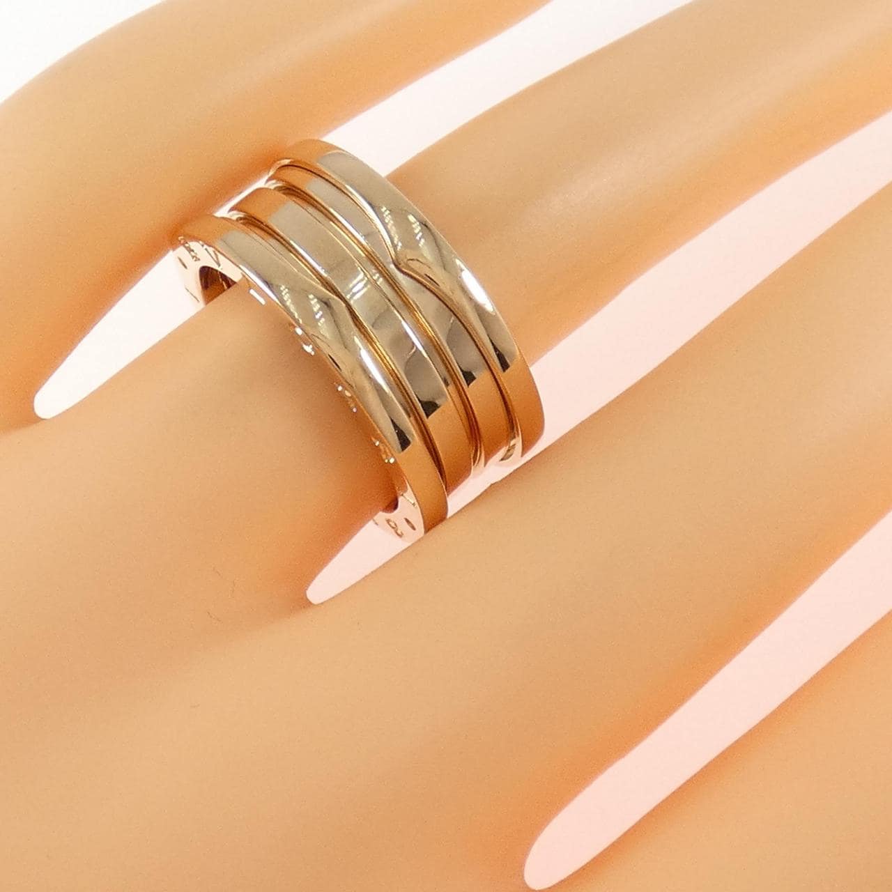 ブルガリ B.zero1 3バンド リング