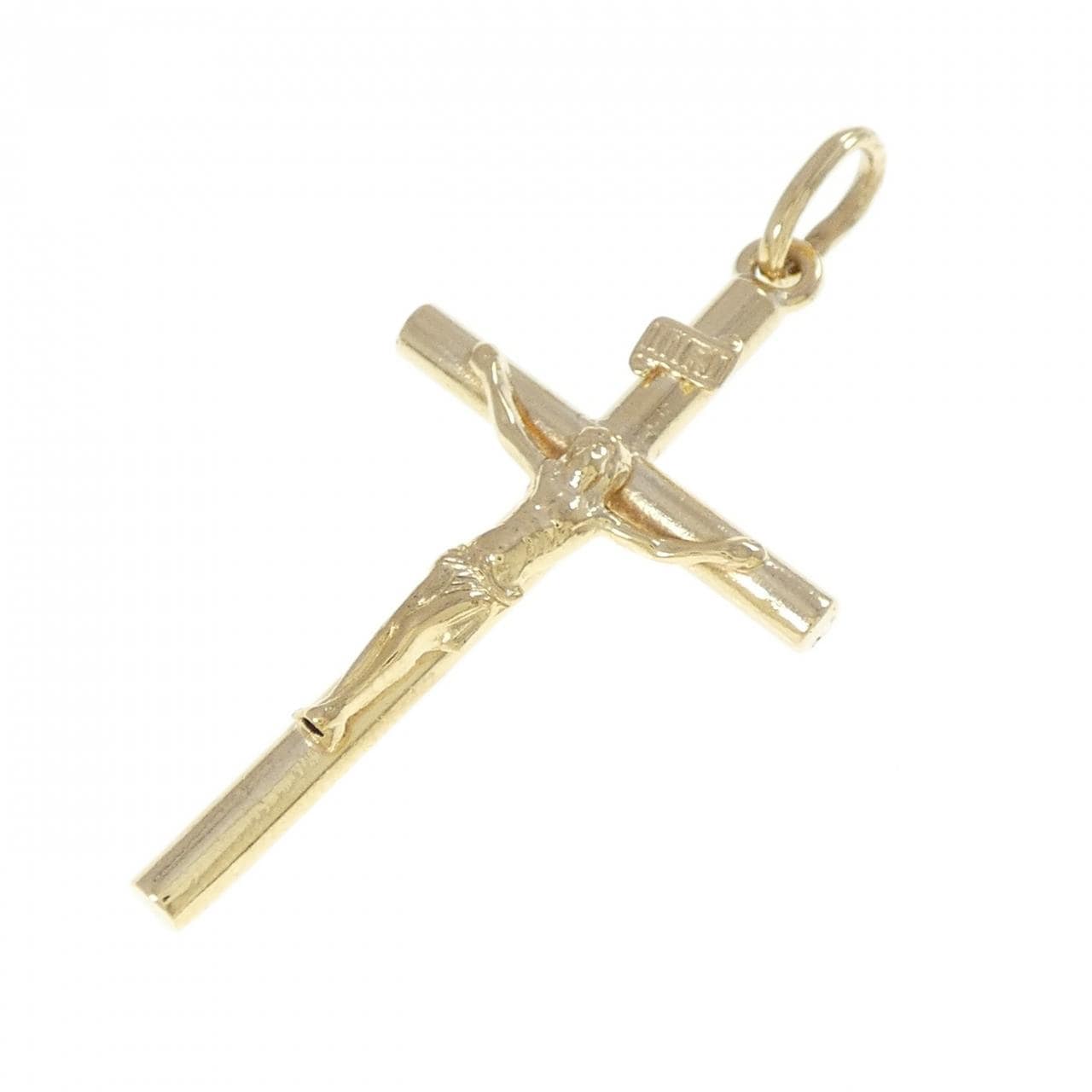 18KYG クロス ペンダント