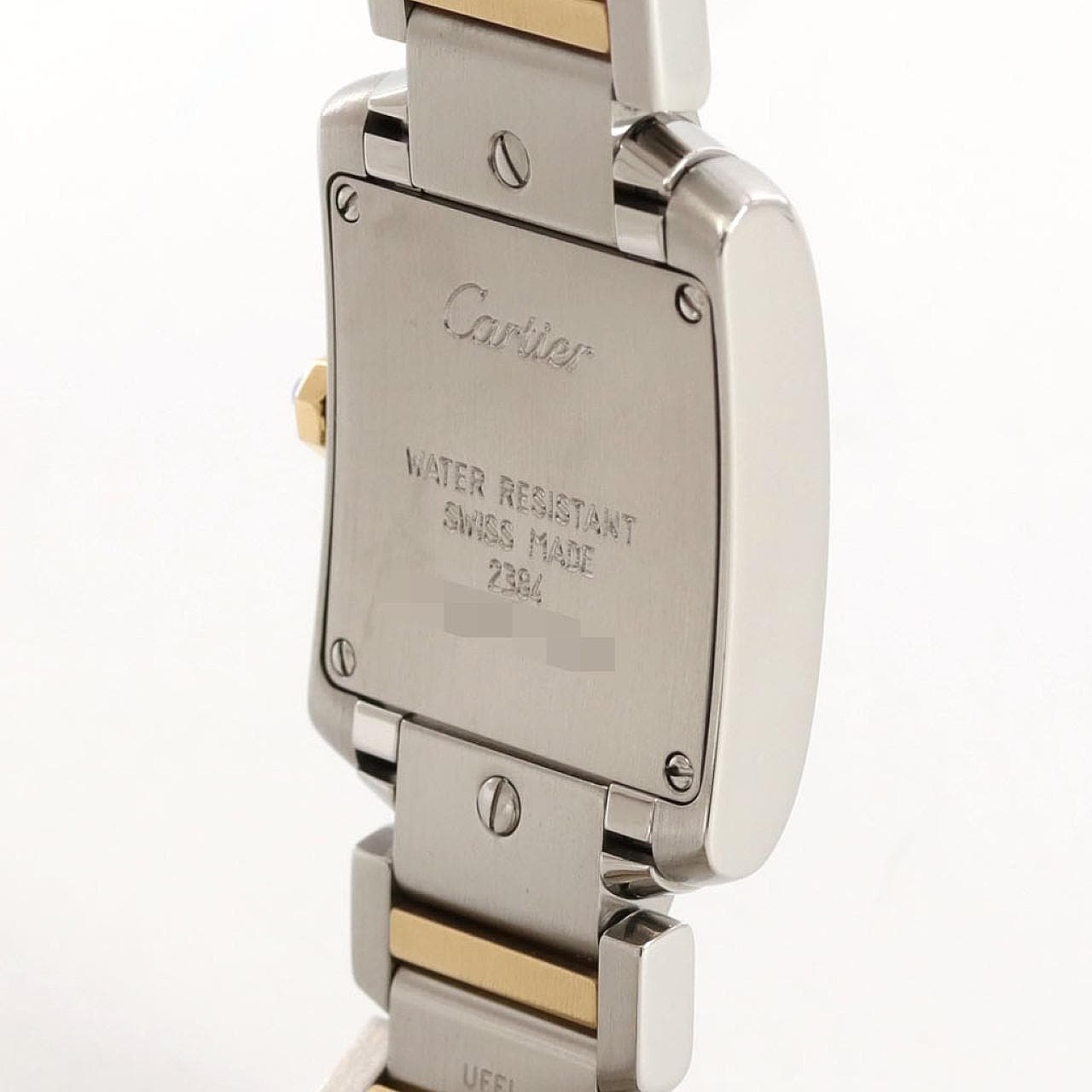 カルティエ タンクフランセーズSM コンビ W51007Q4 SSxYG クォーツ