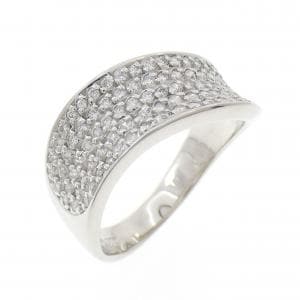 PT900 パヴェ ダイヤモンド リング 0.50CT