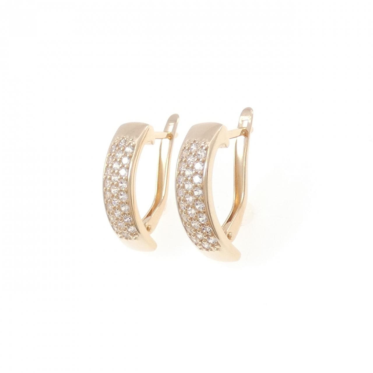 585PG キュービック ピアス