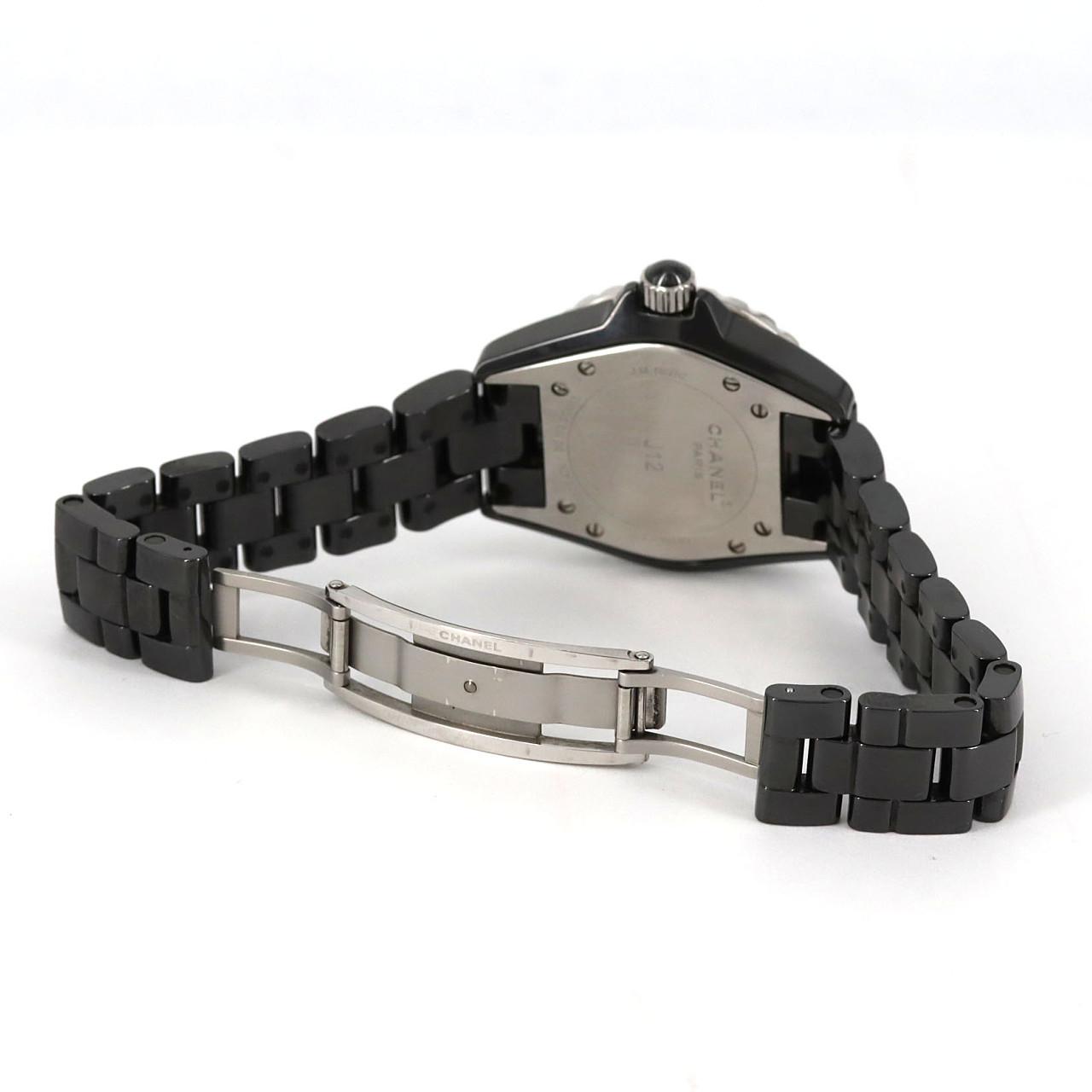 【ノーメンテナンス還元価格】シャネル J12 33mmセラミック･12Pエメラルド H2130 セラミック クォーツ