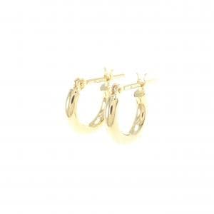 銀座田中K18YG耳釘