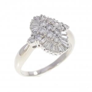 PT900 ダイヤモンド リング 0.75CT