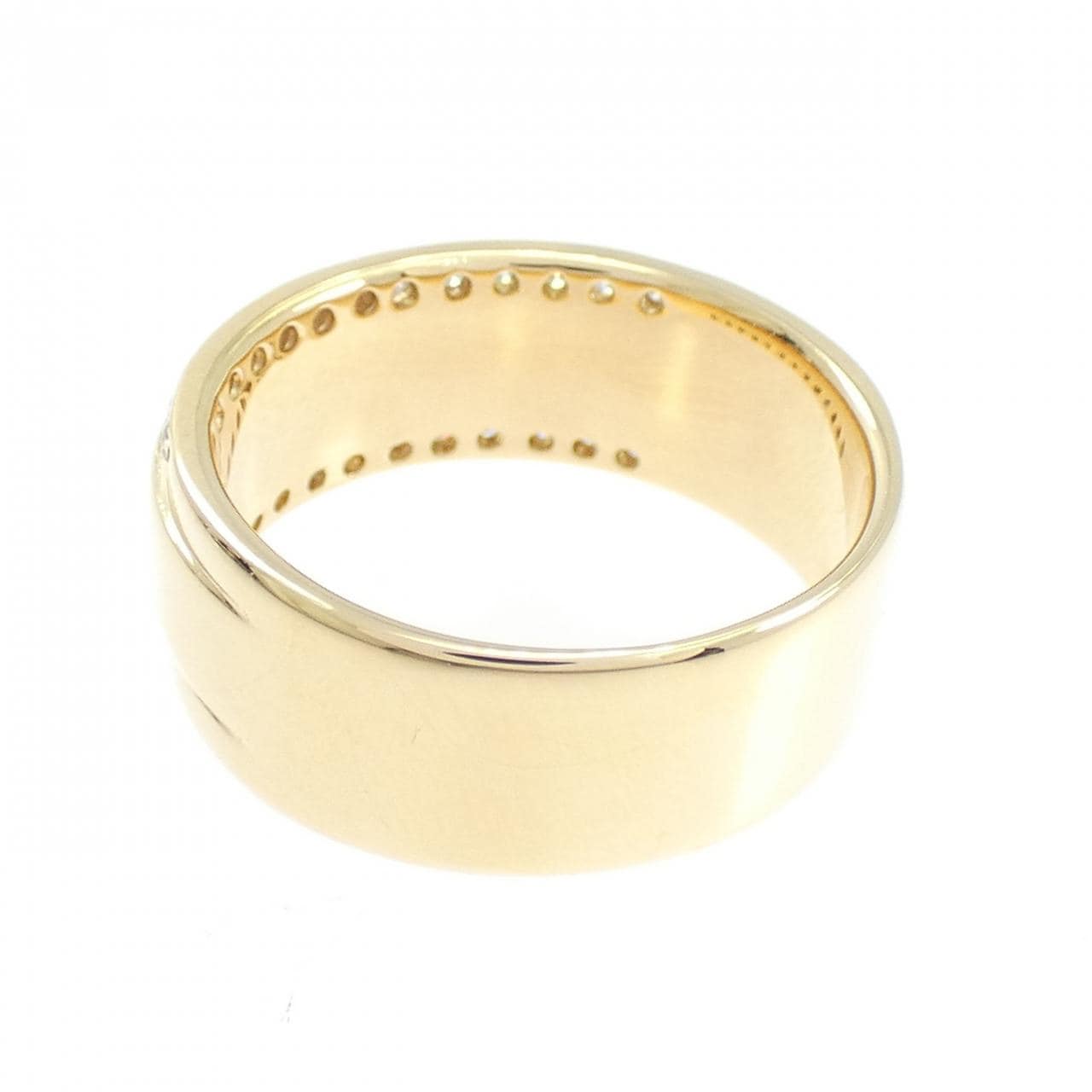K18YG ダイヤモンド リング 0.21CT