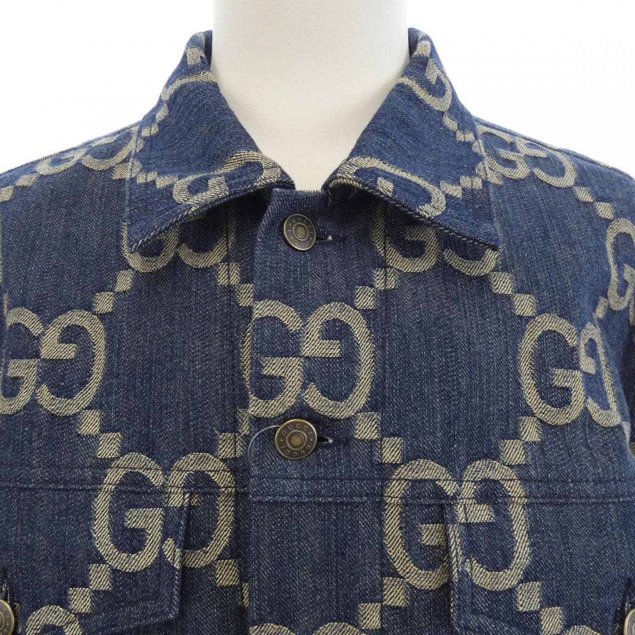 グッチ GUCCI GUCCI パイナップルジャケット 674338 XDBTY デニムジャケット