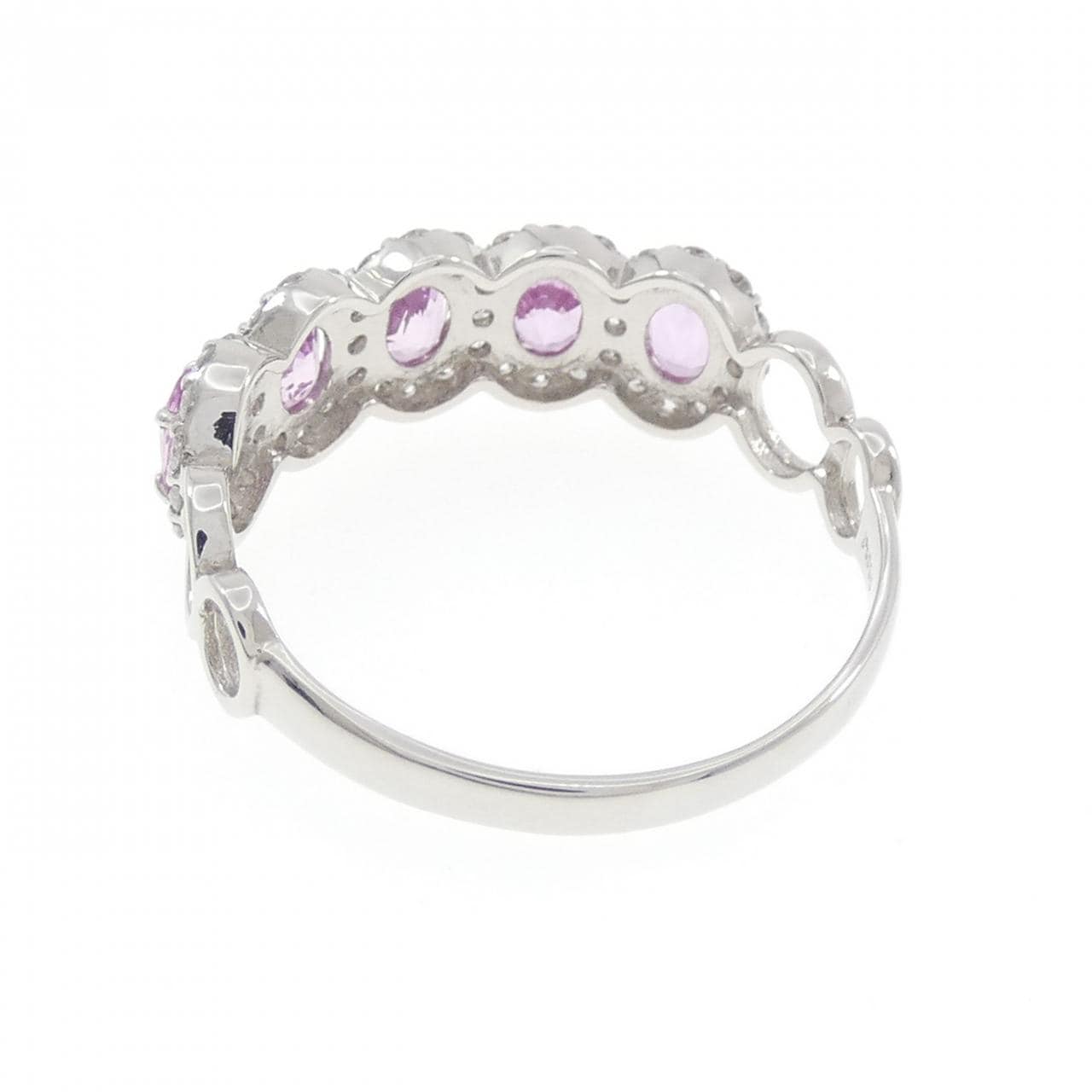 PT950 サファイヤ リング 1.14CT