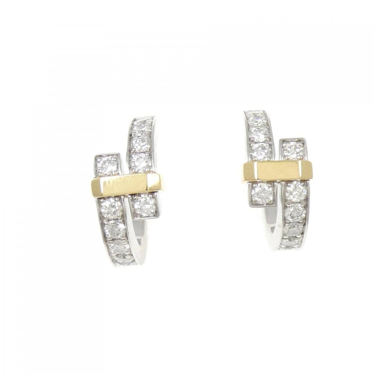 ティファニー エッジ フープ ピアス