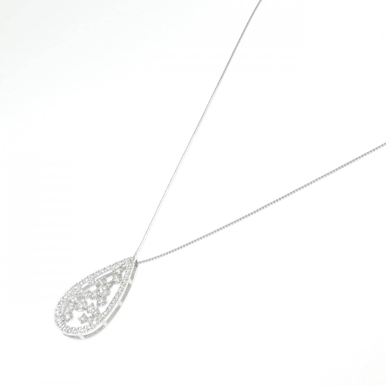 PT900/PT850 ダイヤモンド ネックレス 1.00CT