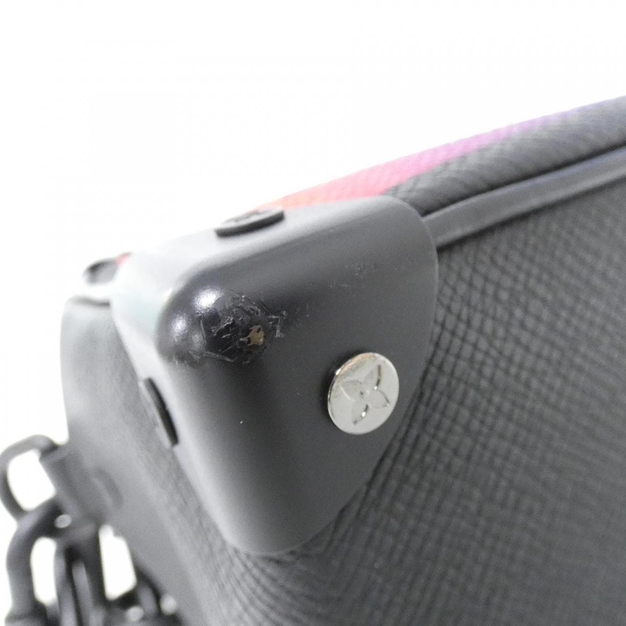 ルイヴィトン タイガ レインボーカラー ミニ ソフトトランク M30351 ショルダーバッグ