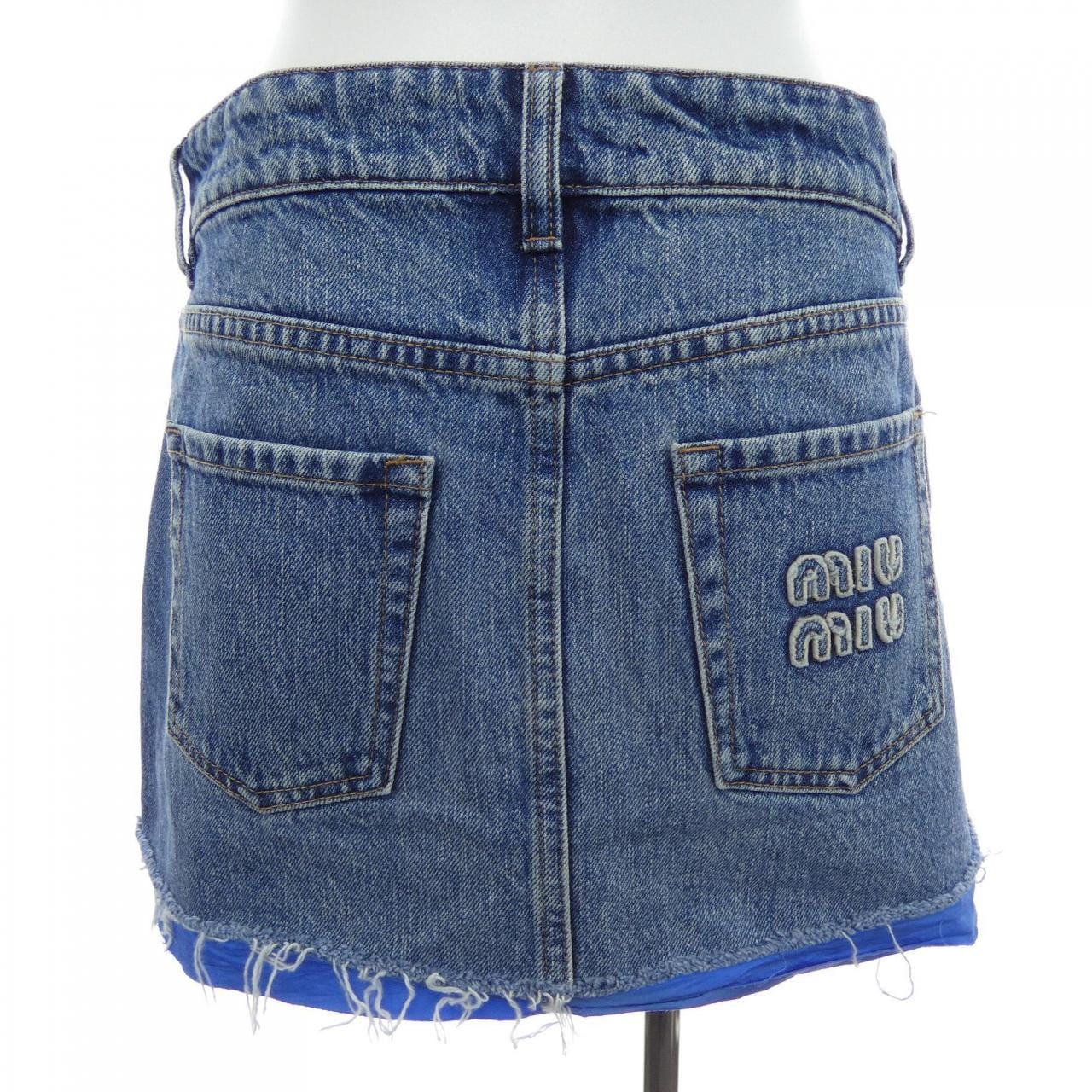 ミュウミュウ MIU MIU GWD337 S000 16T1 スカート