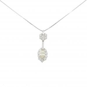 PT900/PT850 ダイヤモンド ネックレス 0.741CT