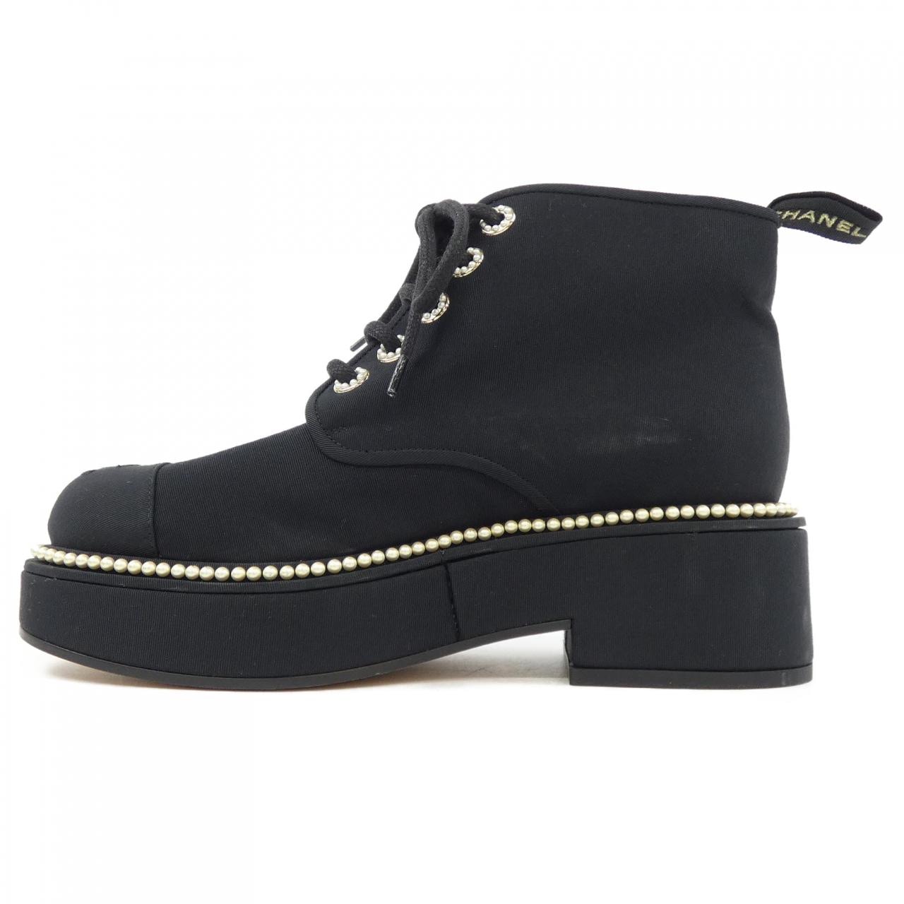 シャネル CHANEL レースアップ LACE UP G35367X05912 ブーツ